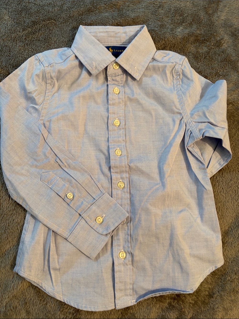 Polo by Ralph Lauren Light Blue Boys' Button-Down Shirt